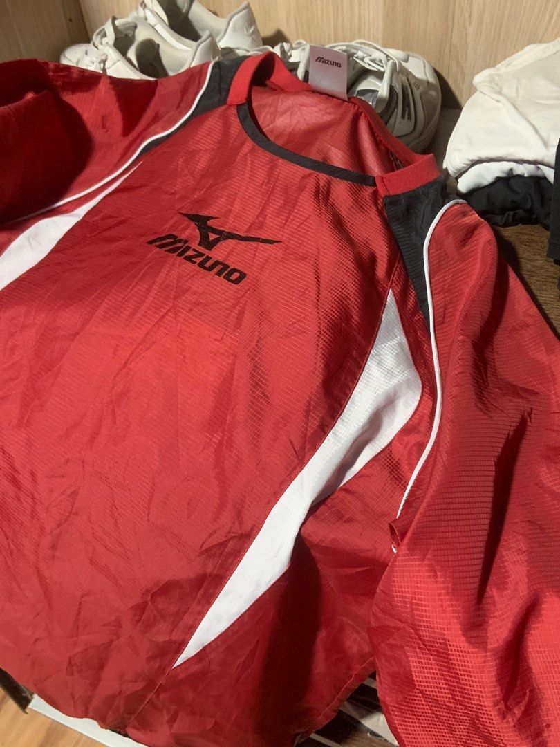 Red pullover windbreaker online