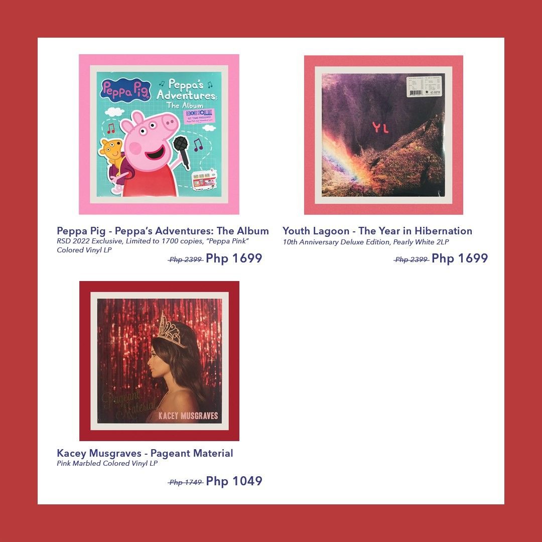 vinyl-sale-taylor-swift-clairo-kacey-musgraves-vampire-weekend
