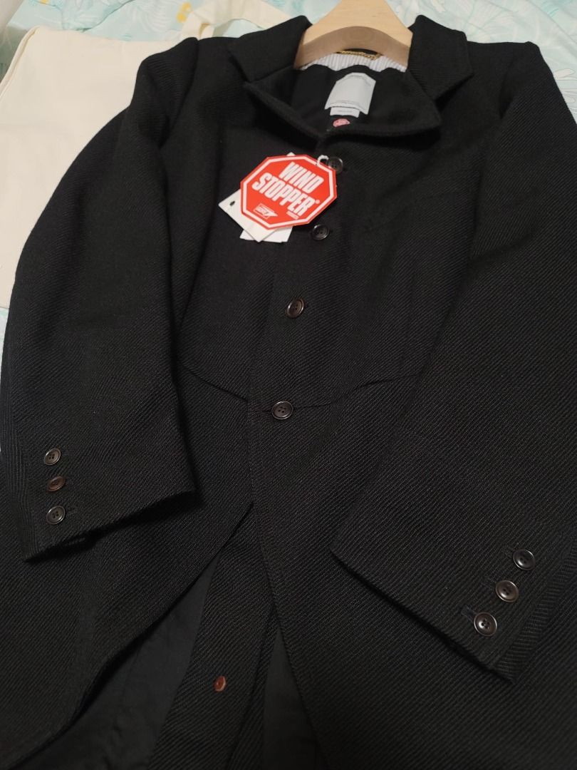 Visvim 15AW Ascot Morning Coat 2L Gore-Windstopper Gore-tex Wool