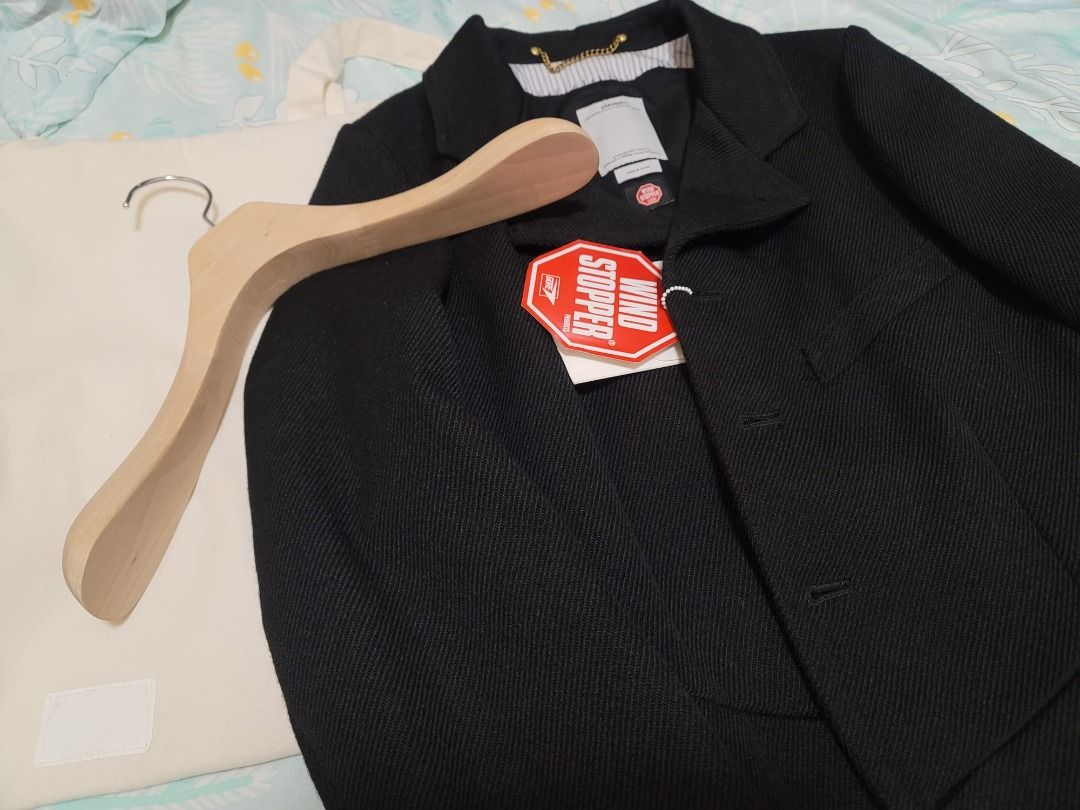 Visvim 15AW Ascot Morning Coat 2L Gore Windstopper Gore tex Wool