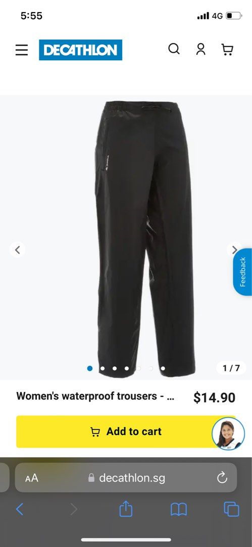 Decathlon Waterproof Trousers Not Overtrousers Trousers Decathlon