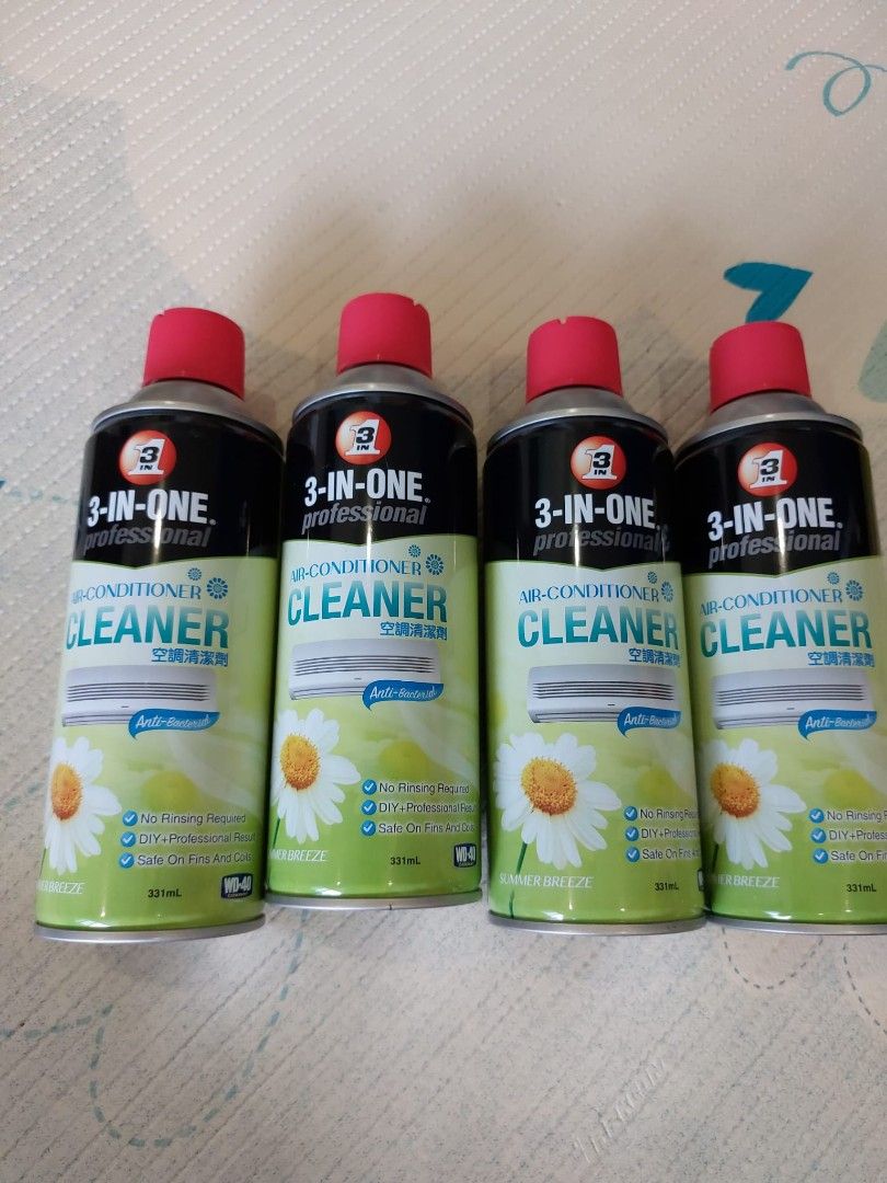 WD40 3in1 professional aircon cleaner, Furniture & Home Living