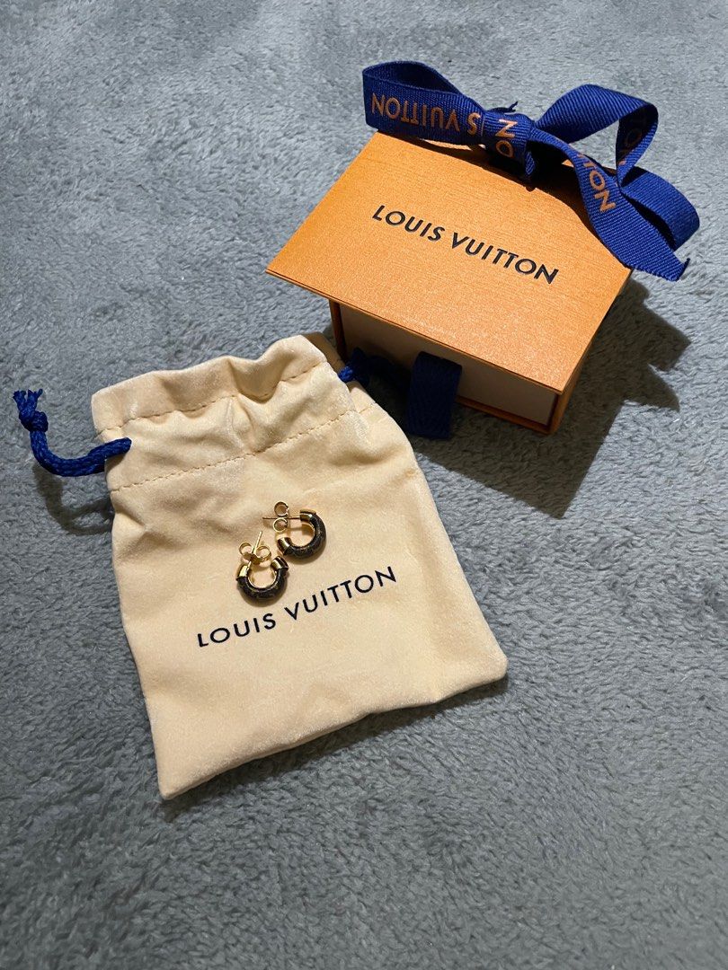 Wild lv mini hoop earrings 2025