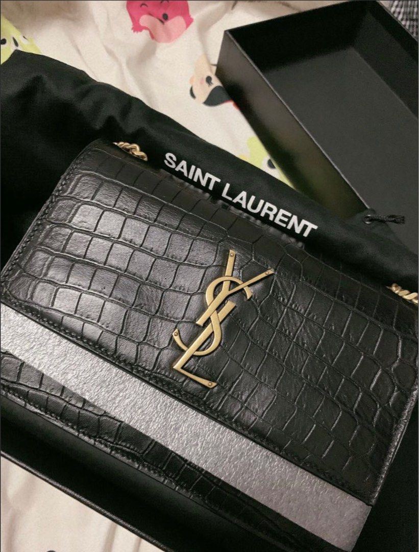 Ysl clearance croc sunset