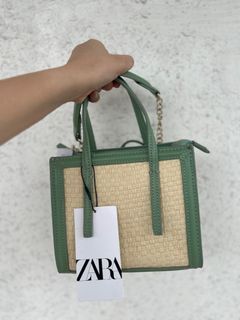 Zara Contrast Mini City Bag