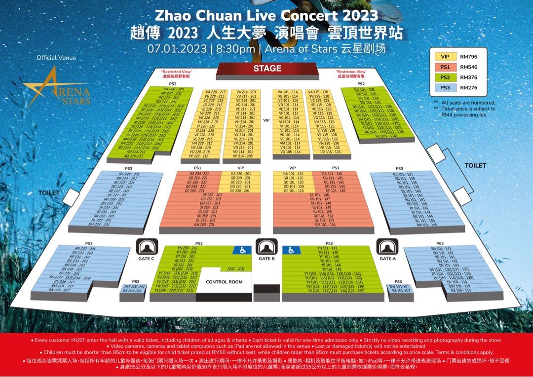 (VIP) Zhao Chuan LIVE in Genting 2023, Tickets & Vouchers, Event ...