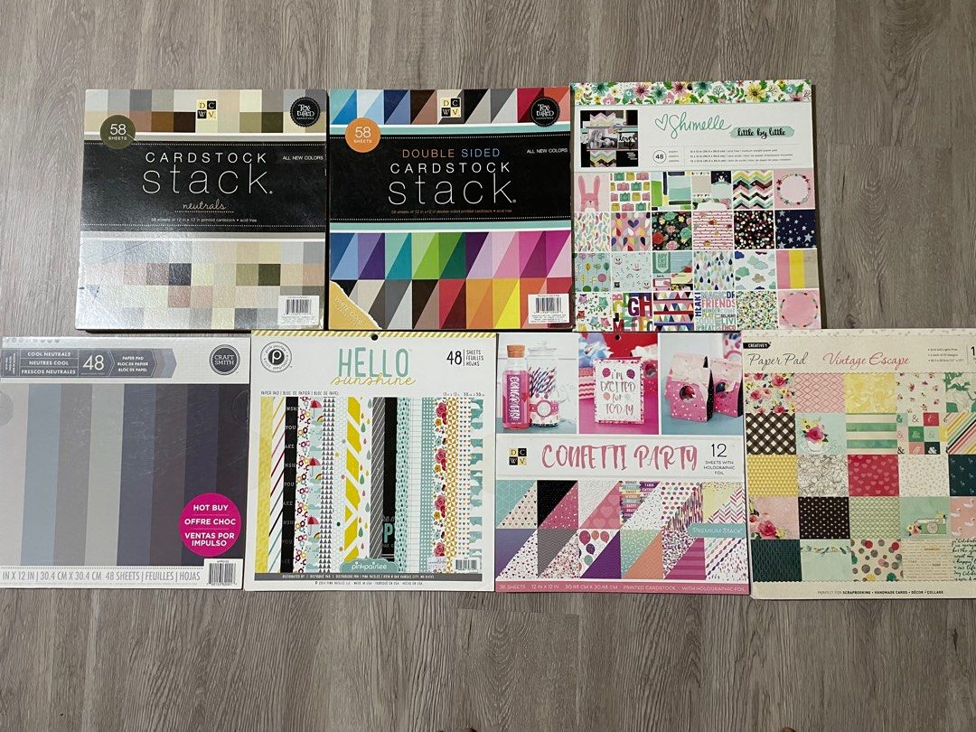 12 x 12 Inch Cardstock