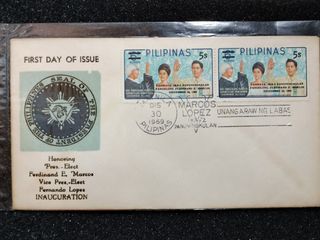 1ST Day Issue 1969 Honoring Pres. Elect Ferdinand Marcos
