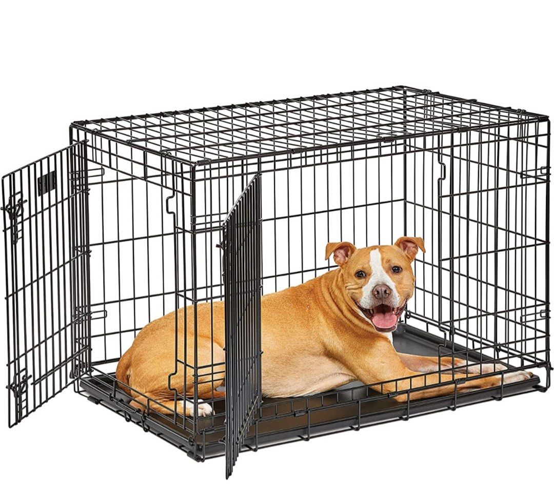 36inch Midwest Life Stages Crate Double Door, Pet Supplies, Homes