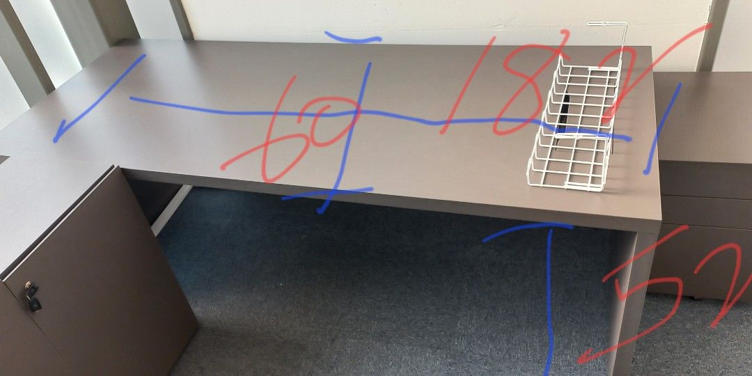 3 Office tables for sale at Tai Seng, Furniture & Home Living