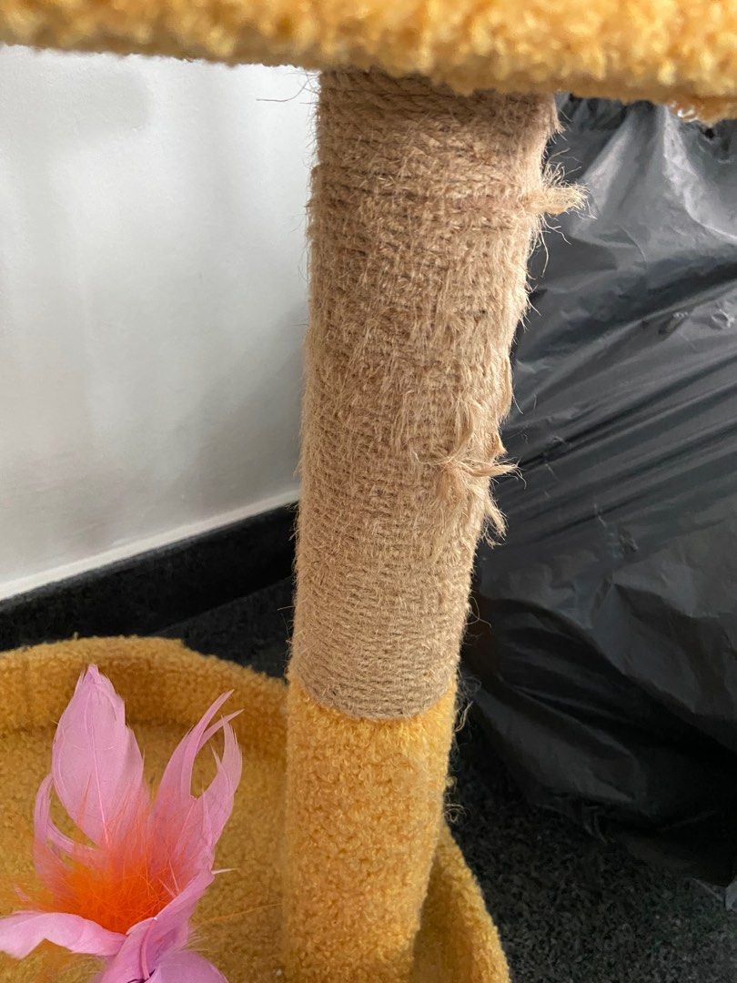 90cm Tall Simple Cat Tree And Scratch Pad Pet Supplies Homes Other 90cm tall simple cat tree and scratch pad pet supplies homes other