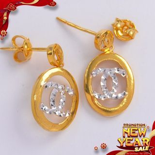 916 Gold Earring FASHION