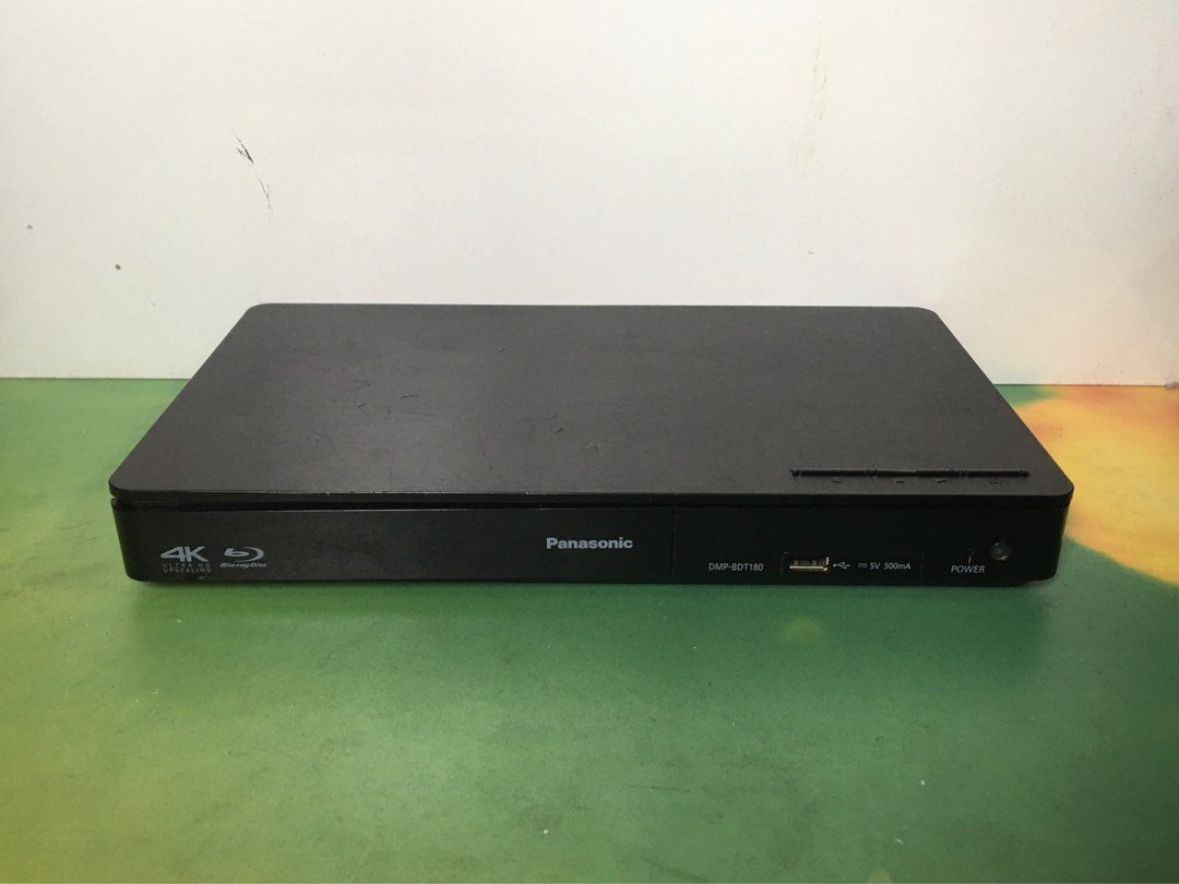 Panasonic DMP-BDT180 3D Blu-ray DVD Player (4K升頻)藍光影碟播放機