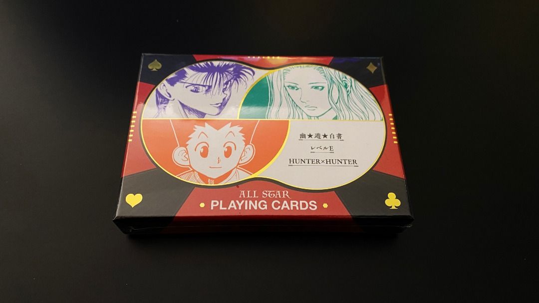 冨樫義博展-PUZZLE- ALL STAR 熨金啤牌(オールスター箔押しトランプ