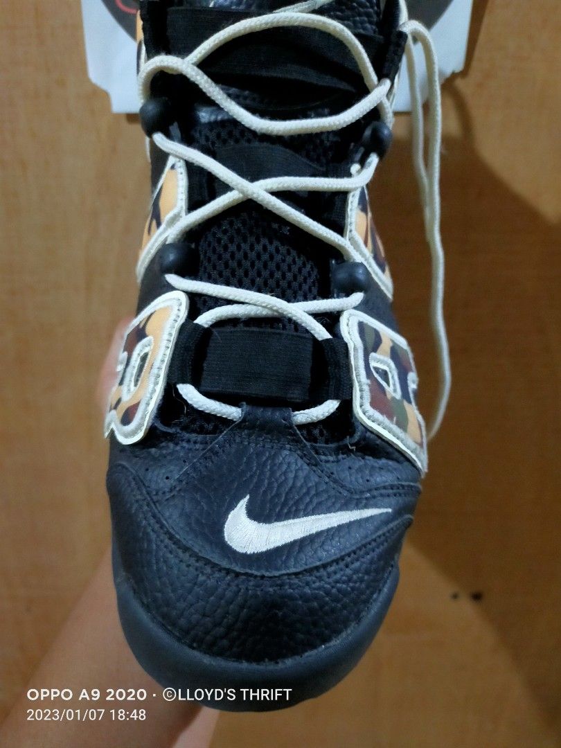 Air Uptempo 96 camo Men s Fashion Footwear Sneakers on Carousell