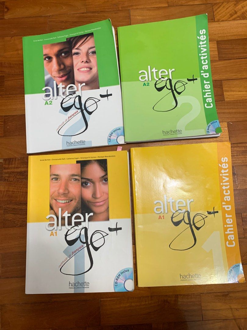 Alter ego + A1 & A2 - french textbook workbook, Hobbies & Toys, Books