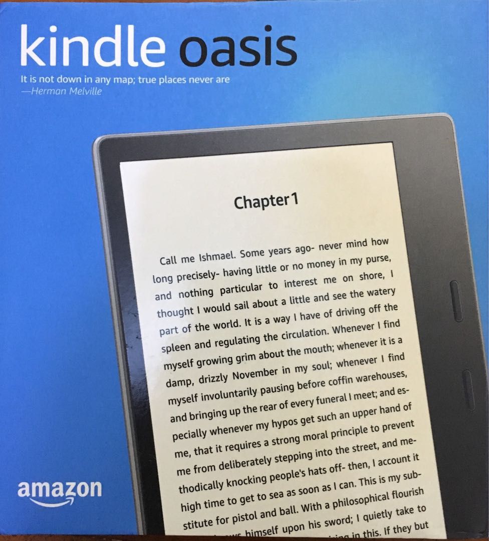 Amazon kindle oasis 2 32GB WIFI+3G, 手提電話, 電子書閱讀器- Carousell