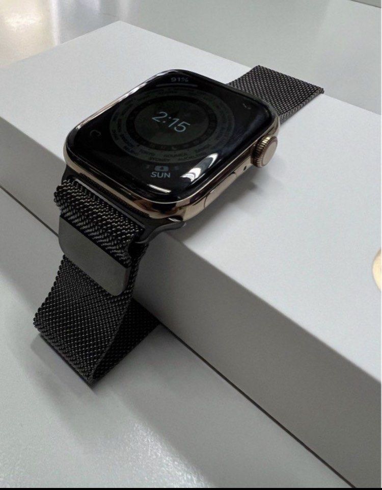 Apple watch s5 stainless steel clearance