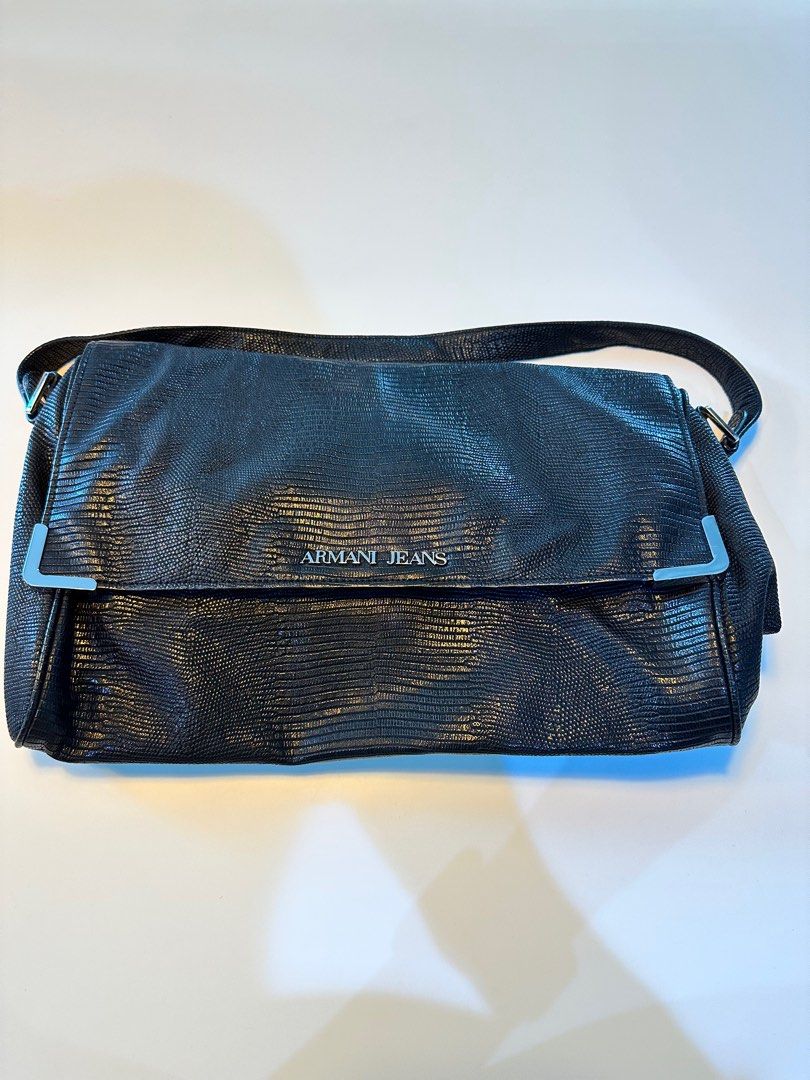 Armani jeans plastic online bag
