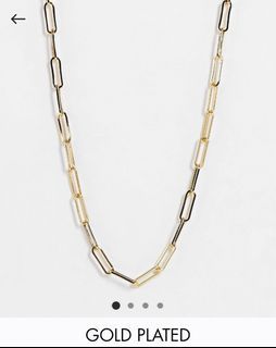 ASOS gold plated chain Necklace