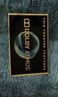 Dolby Atmos Plaque custom made