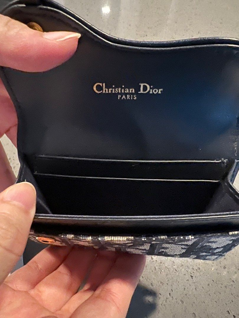 Authentic Christian Dior small wallet, Luxury, Bags & Wallets on Carousell