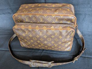 (Pre-Owned) Louis Vuitton Nile Shoulder Bag-Guaranteed Authentic with COA