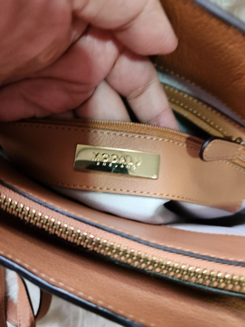 Authentic Modalu England Erin Caramel/Tan bag like Senreve Polene