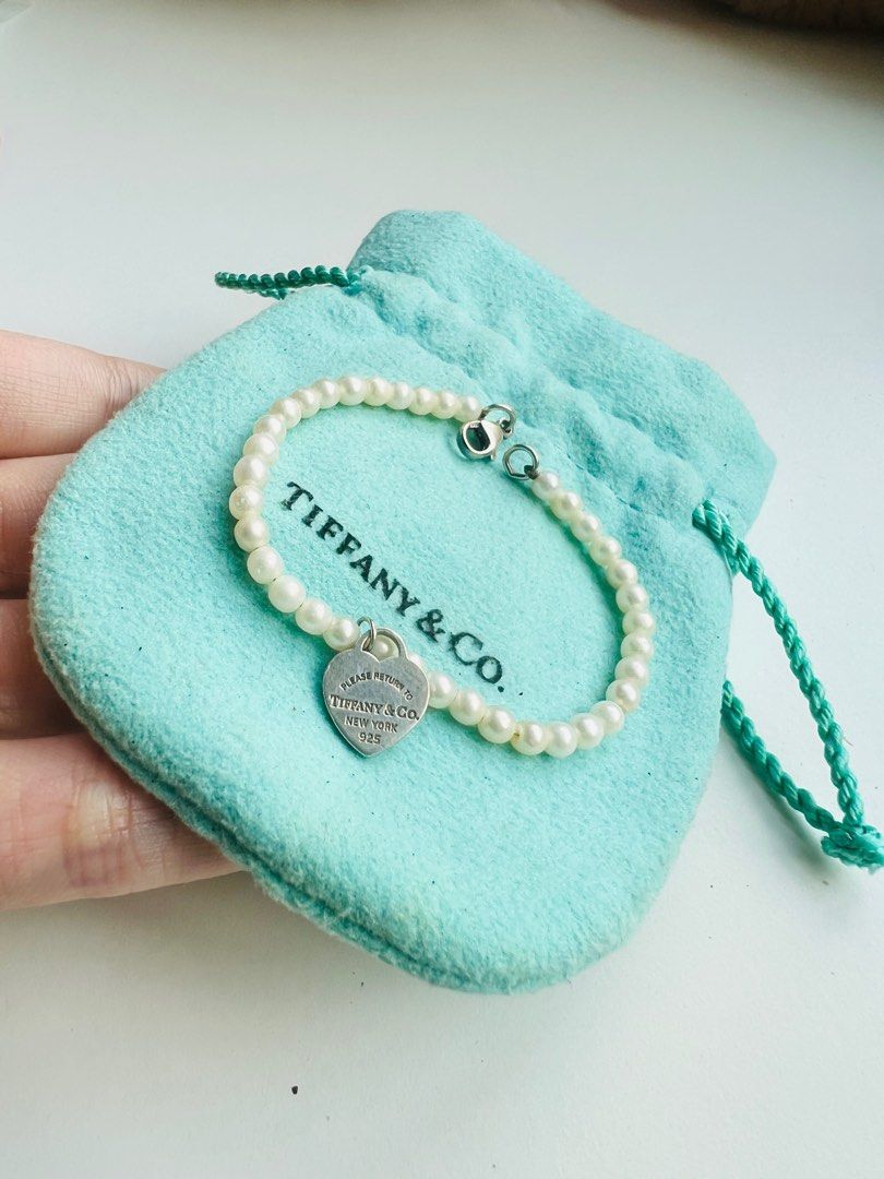 return to tiffany pearl bracelet