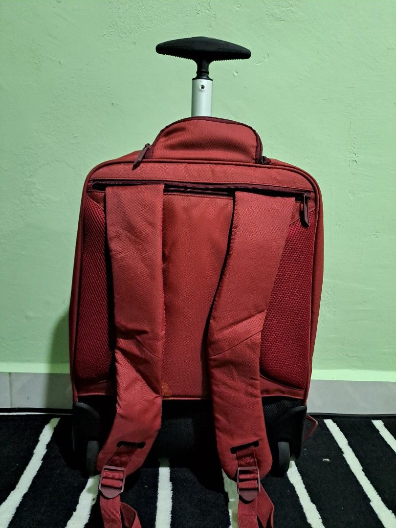 Authentic Samsonite Travel Laptop Backpack with Wheels [preloved], Men