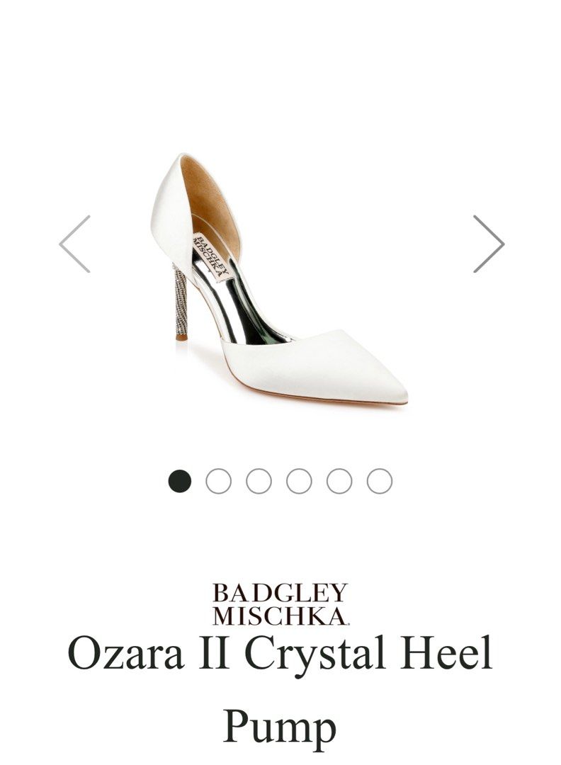 Badgley mischka shoe deals size