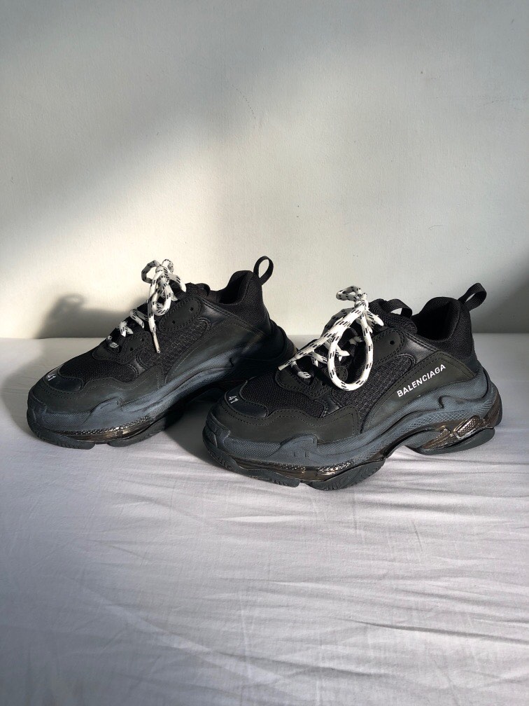 Balenciaga triple cheap s black 41