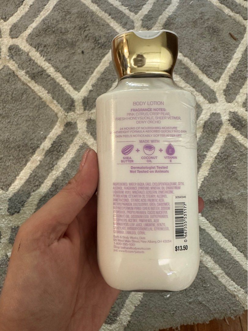 Bath & Body Works Happy Vibes Lotion, Beauty & Personal Care, Bath