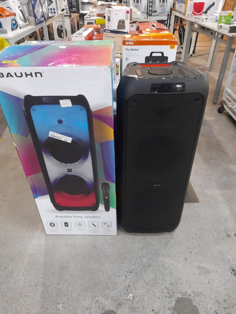 Bauhn portable party speaker Audio Soundbars Speakers