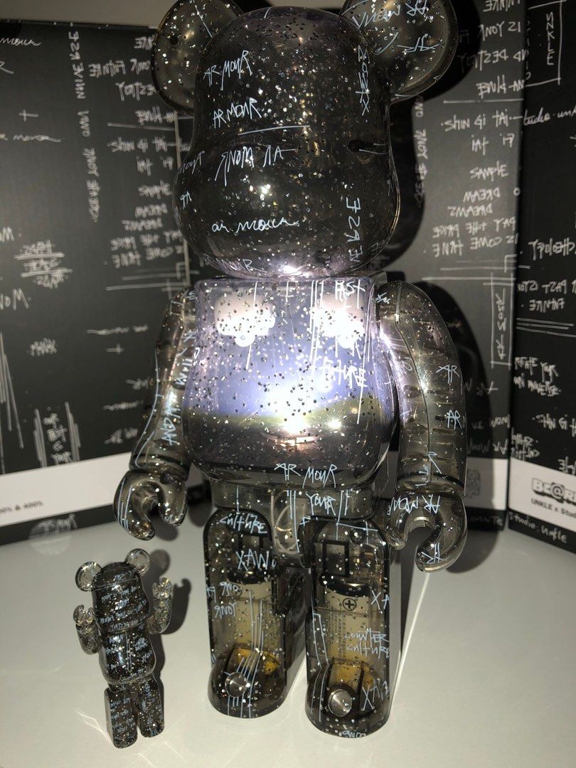 ベアブリックUNKLE×StudioAR.Mour. 100%&400% MEDICOM TOY - BE@RBRICK UNKLE × Studio Ar.Mour.100％ & 400％