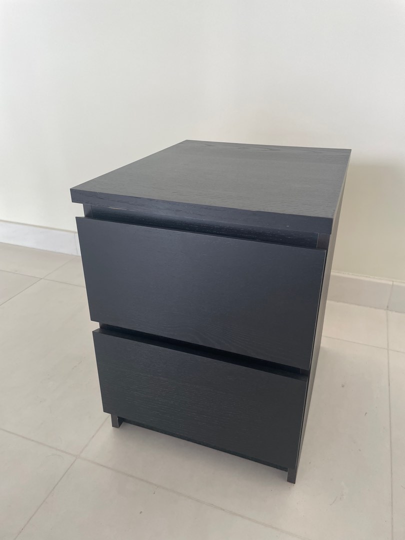Bedside Drawer IKEA MALM series, Furniture & Home Living, Furniture