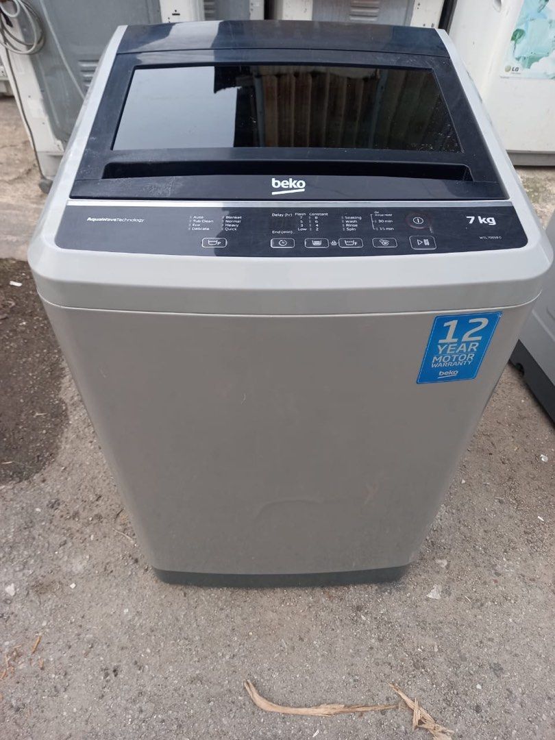 beko washing machine 7kg, TV & Home Appliances, Washing Machines and