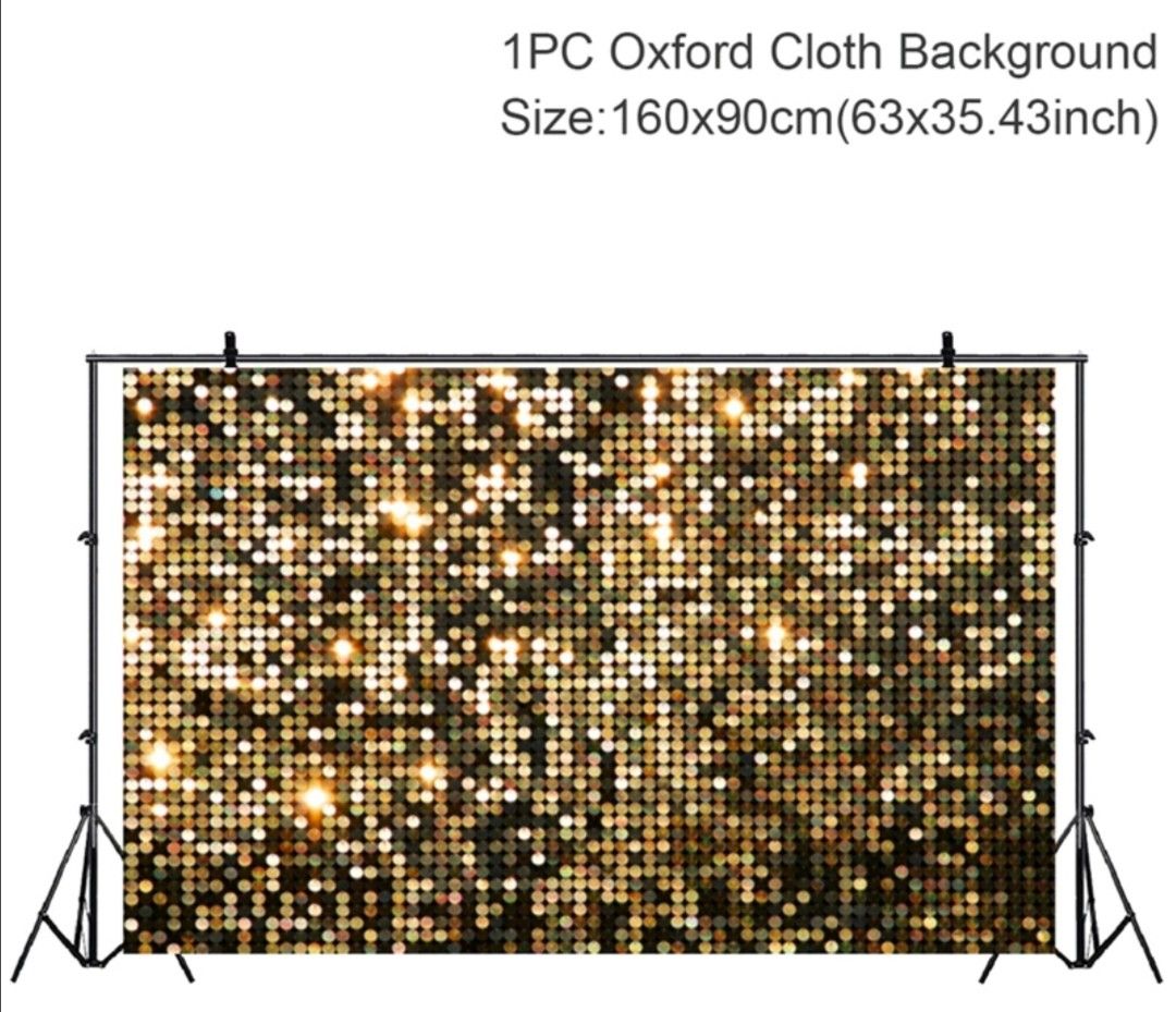 BIG BACKDROP BANNER (Category: Wall Decor) located in Mandaluyong City. Submitted by kookiejoyz (Listing ID 1208768465, Image 2). Description: Thinking of something Big for your Lovesones special day, here's a special Backdrop Banner that fit for your DIY Birthday decoration FOR SALE: 🎈🎈🎈 BIG BACKDROP BANNER Available color: Gold Pink/Gold Black/Gold Size: 150cm X 100cm Material: Vinyl For inquiry and order, kindly DM me 🤗 MOP: GCASH.