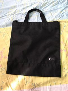 Black Nylon Two-way Bag