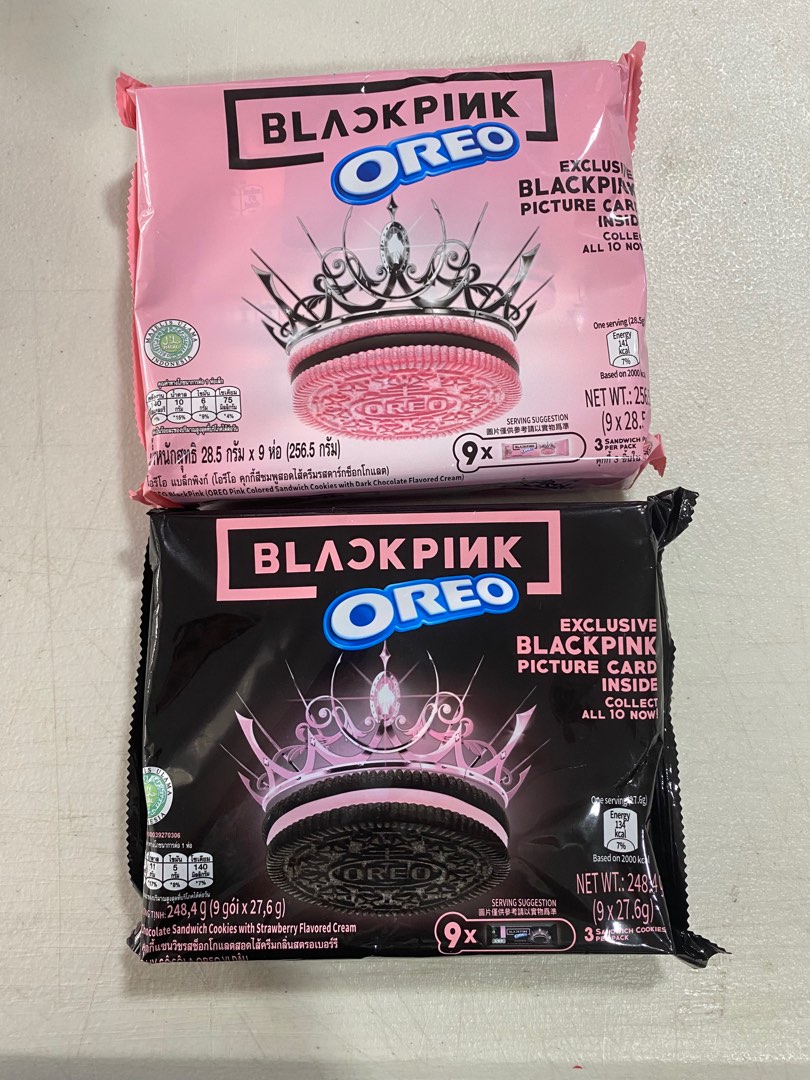 日本未発売 BLACKPINK オレオ ピクチャーカード付 1セット 未開封