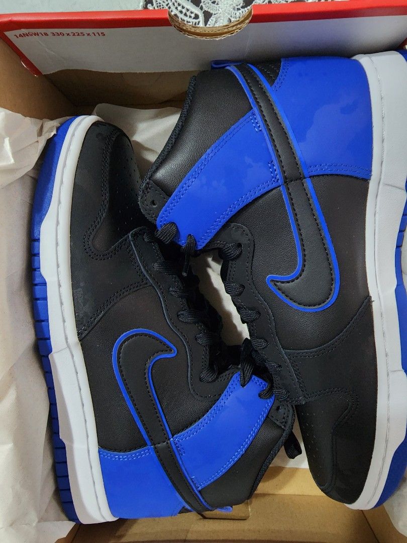 DH7742-600 KCDC Brooklyn Skateshop Nike SB Dunk High Pink Black (Men's