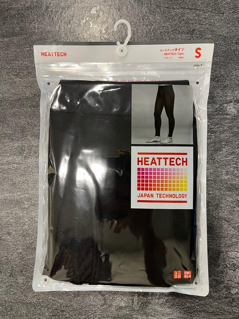 Uniqlo heattech leggings for men 00160, Men's Fashion, Bottoms, Underwear  on Carousell