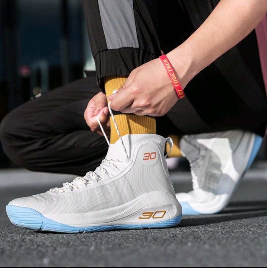 Curry high top basketball shoes top