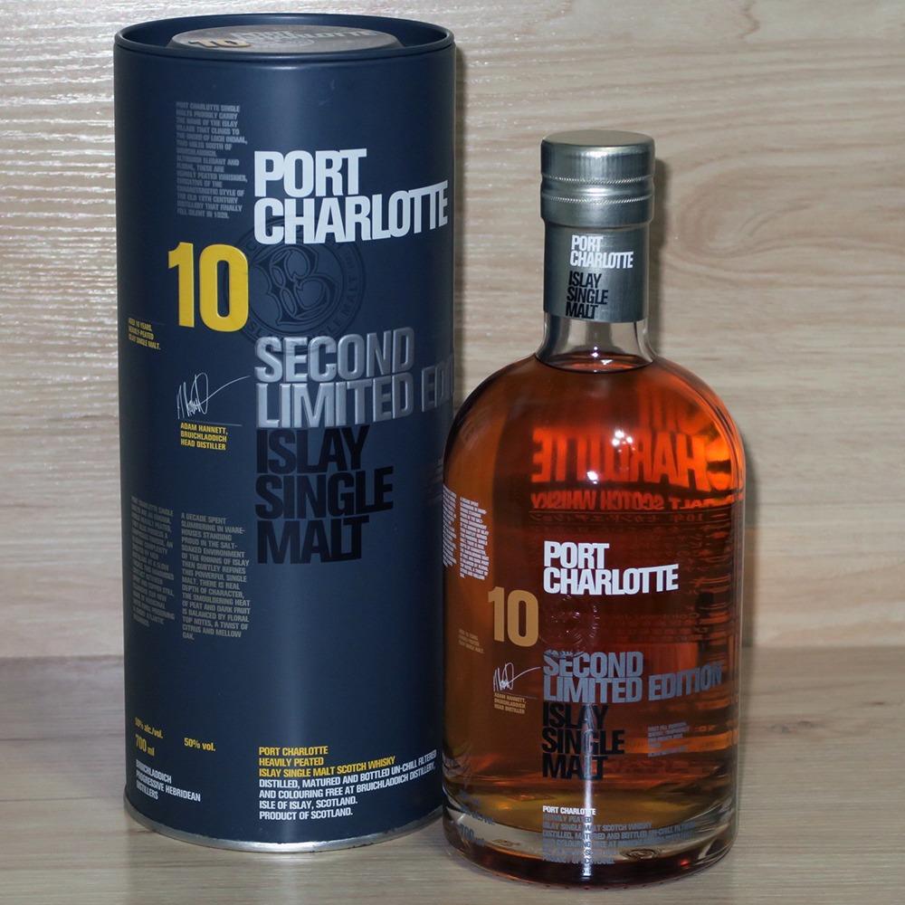 Bruichladdich Port Charlotte 10 Second Limited Edition 罕有特別版