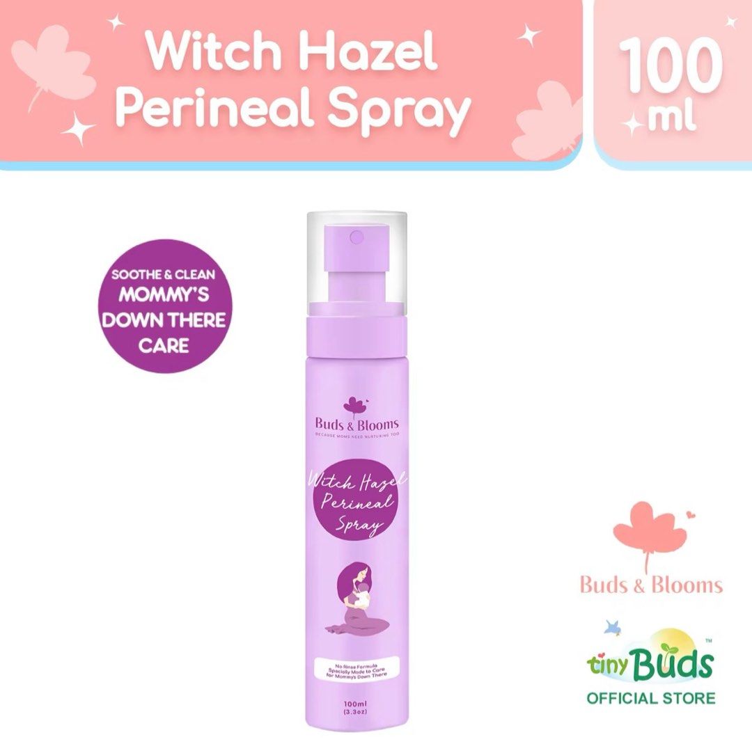 Buds and Blooms Witch Hazel Perineal Spray, Beauty & Personal Care