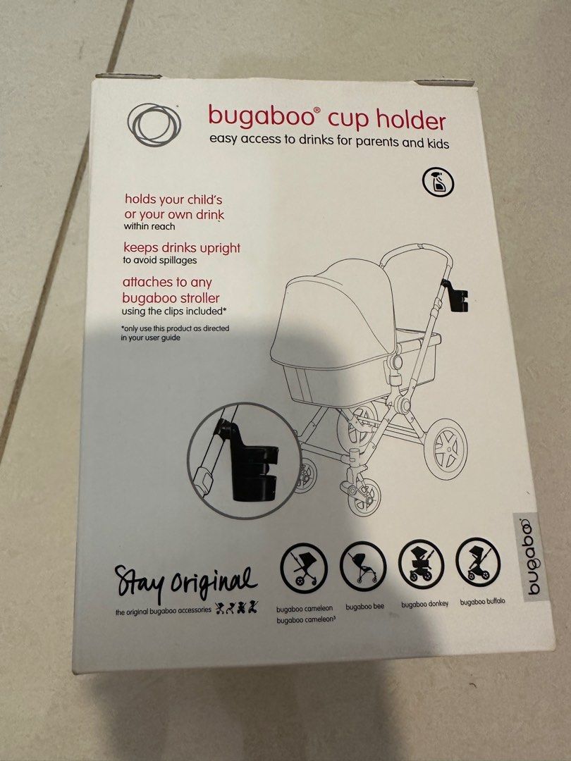 Bugaboo cup holder, Babies & Kids, Going Out, Other Babies Going Out