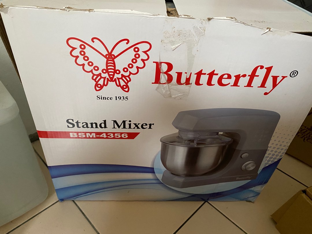 Butterfly Stand Mixer BSM4356 5L, TV & Home Appliances, Kitchen