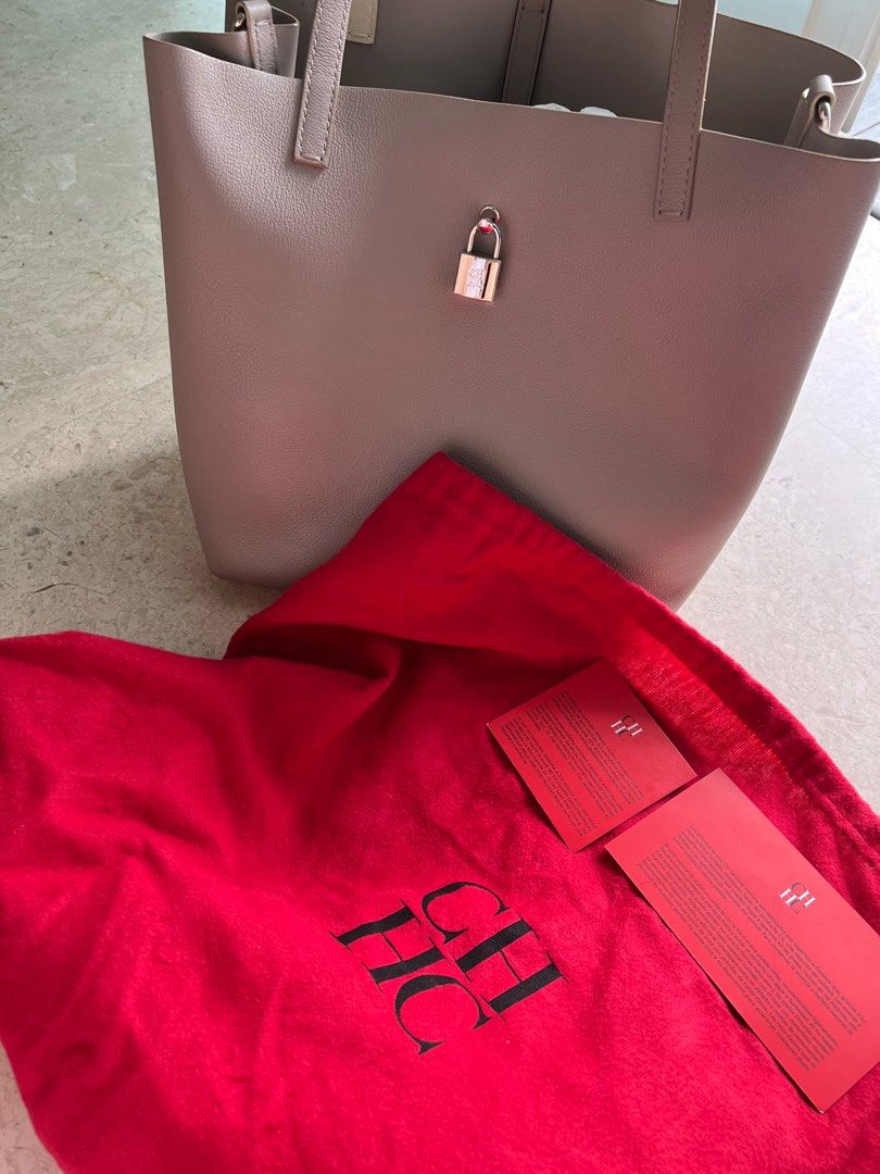 Carolina Herrera Matryoshka Locked M Shoulder Bag in Trench