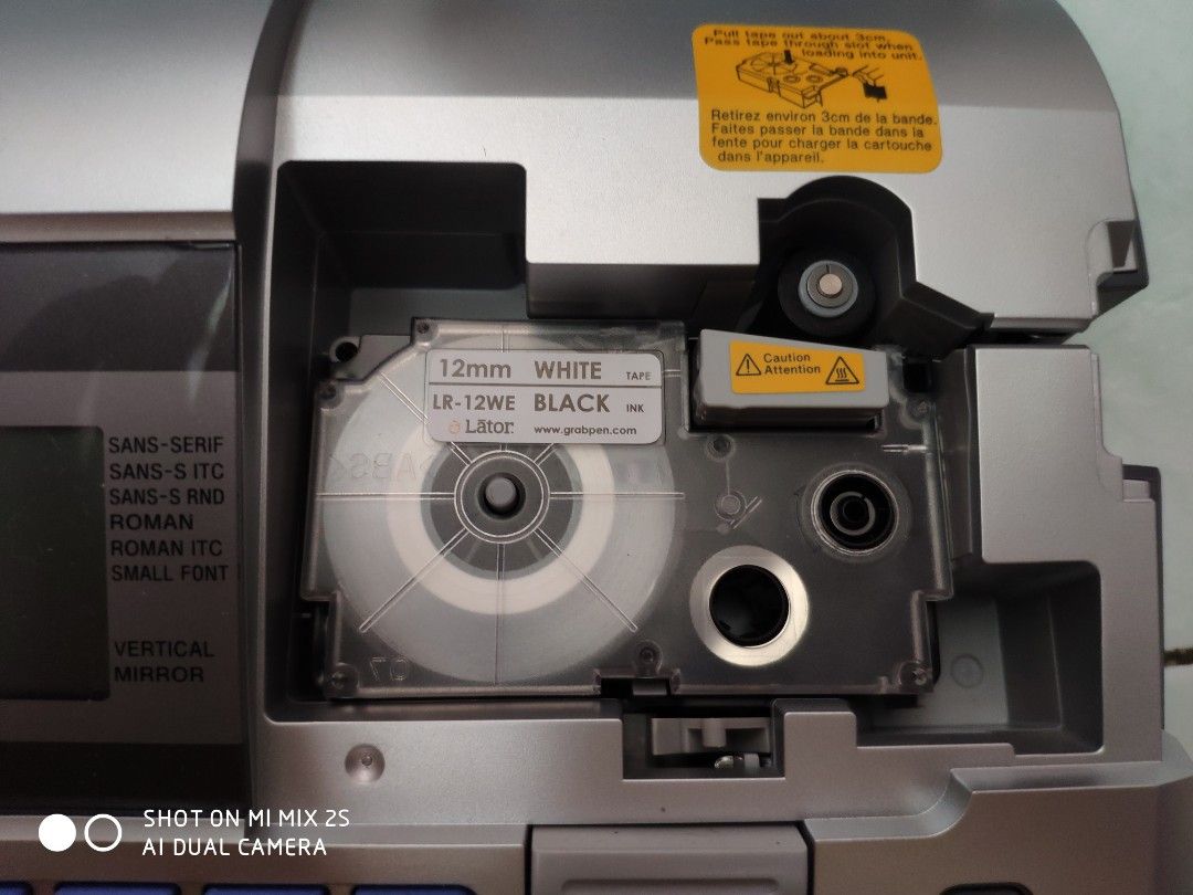 Casio KL7400 Label Printer (label tape included), Computers & Tech