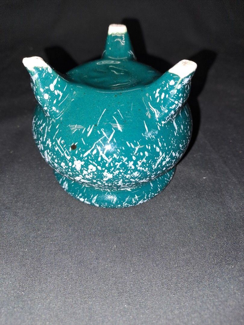 Vintage Cauldron Planter decorative cauldron small ceramic vintage